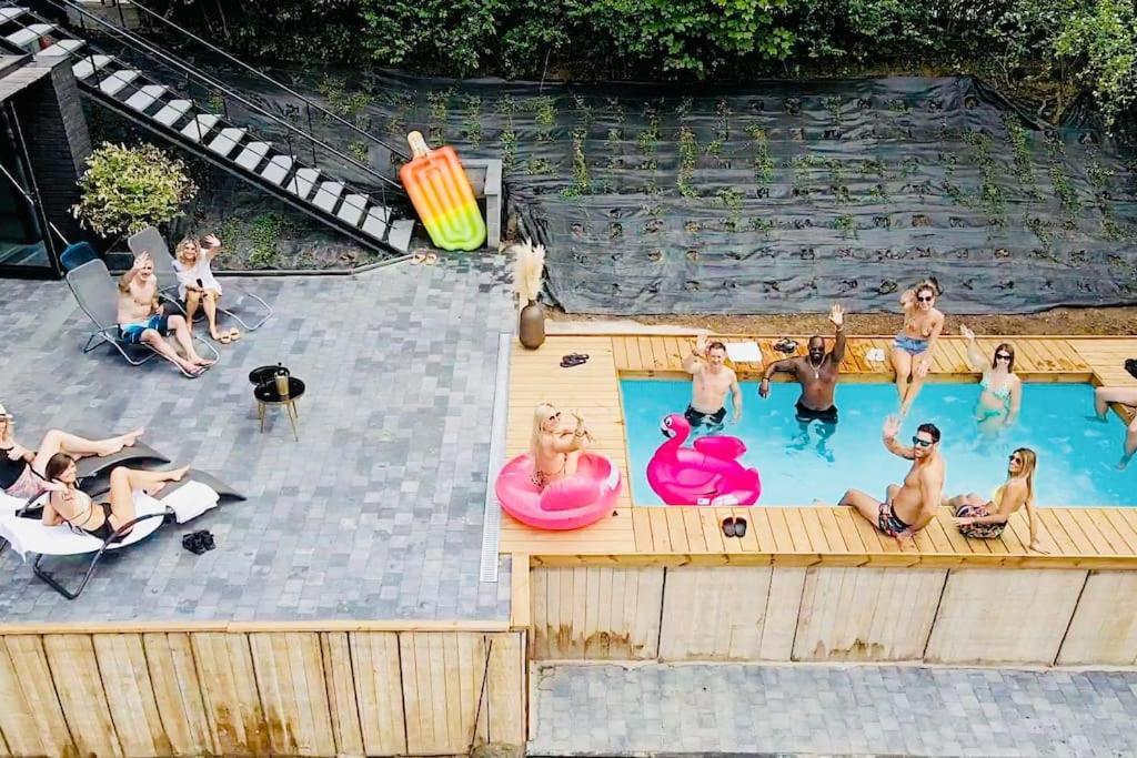 Buenas Noches Villa Standing Piscine & Wellness 邦塞勒 外观 照片